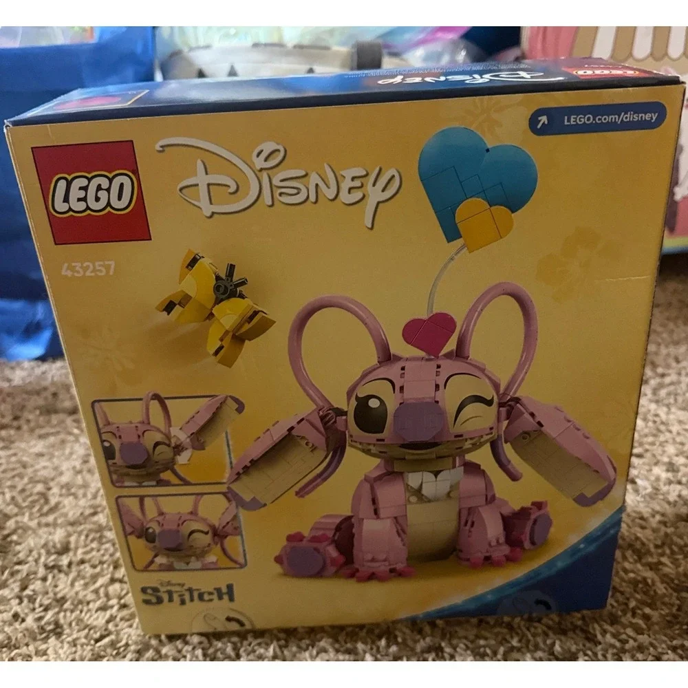 Lego-Disney Stitch & Lilo-Angel Building Set (NWT) 43257